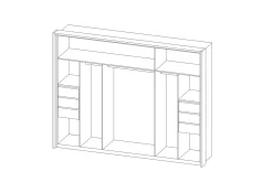 Schwebetürenschrank BRIGA
