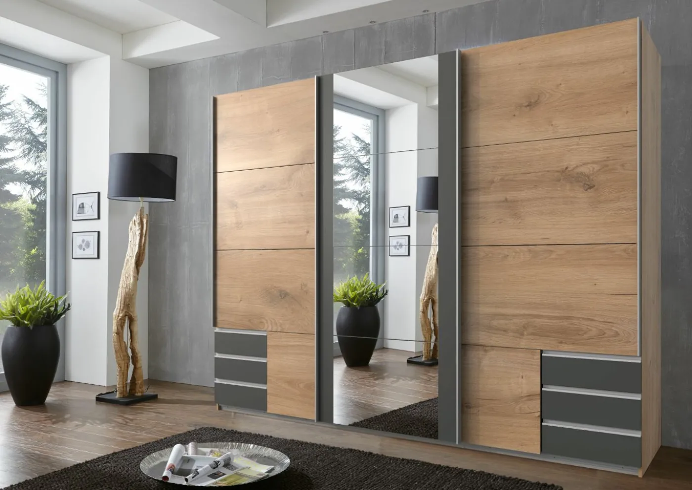 Schwebetürenschrank EMDEN 2