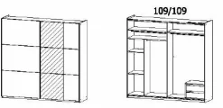 Schwebetürenschrank KERRIE
