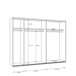 Schwebetürenschrank KYA