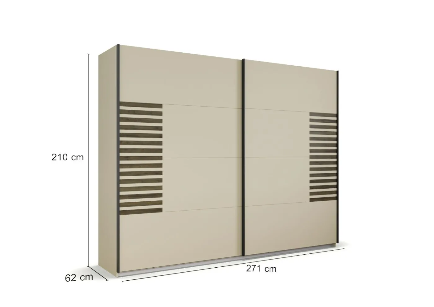 Schwebetürenschrank LISSABON