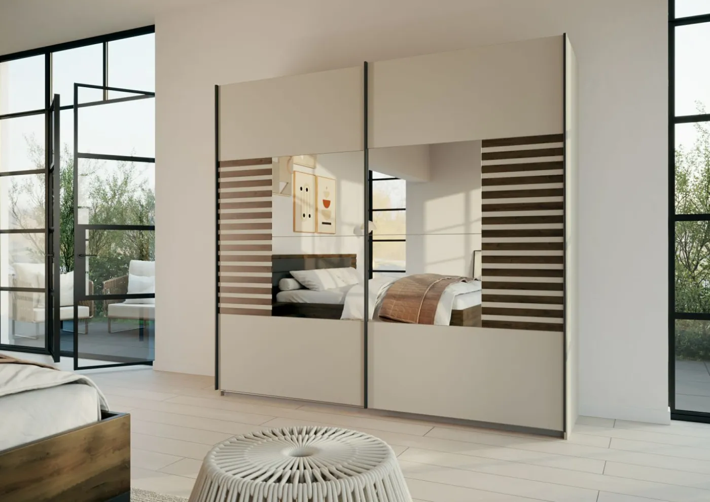 Schwebetürenschrank LISSABON