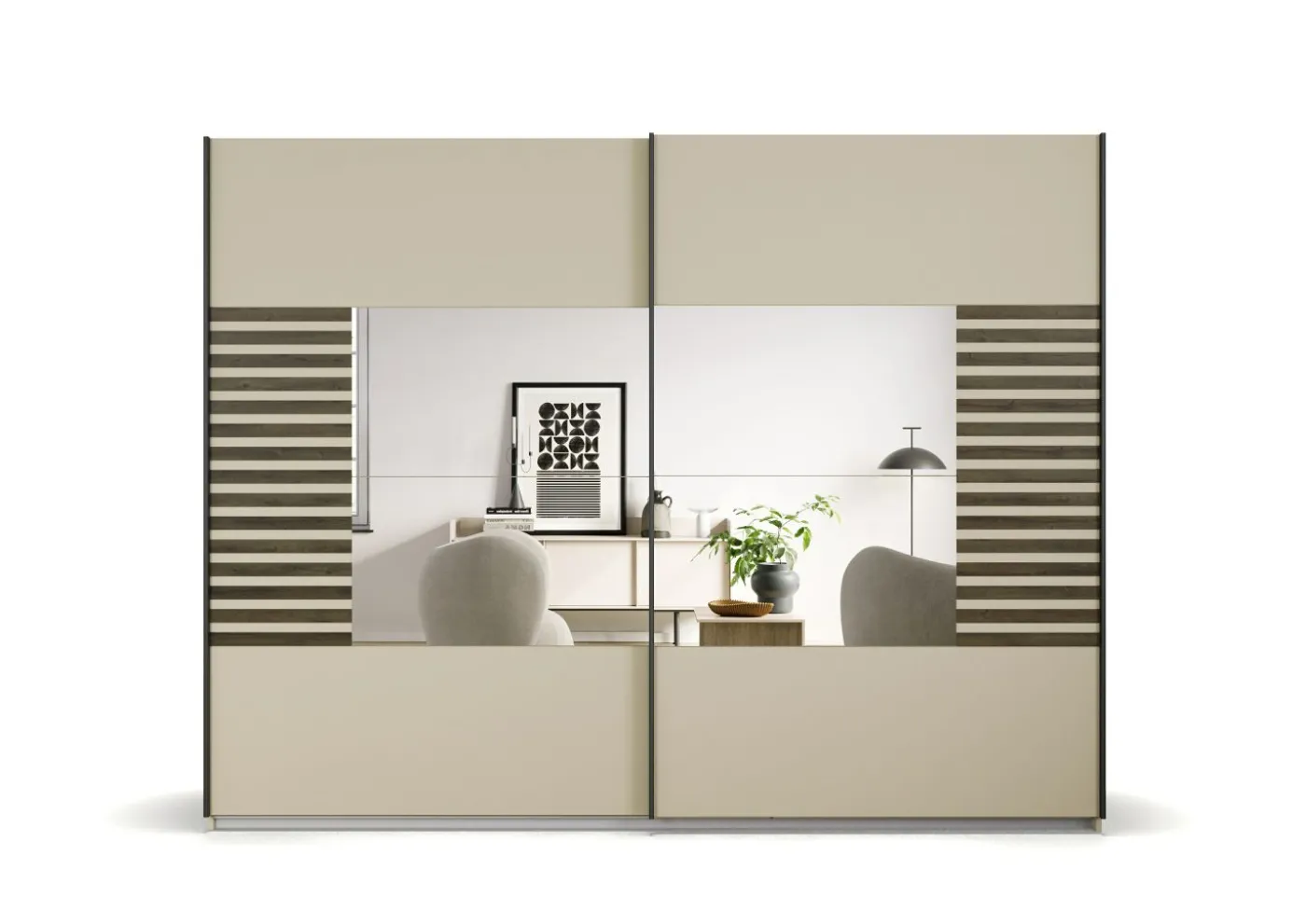 Schwebetürenschrank LISSABON