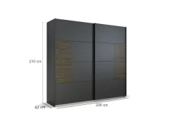 Schwebetürenschrank LISSABON