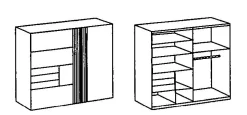 Schwebetürenschrank MORENO