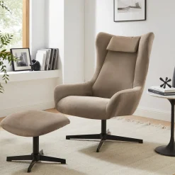 Sessel mit Hocker 367834