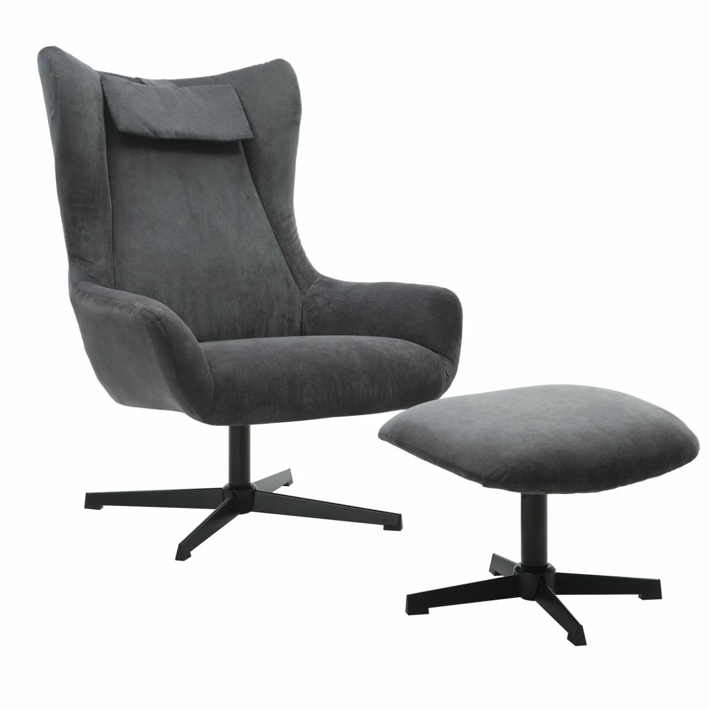 Sessel mit Hocker 367841