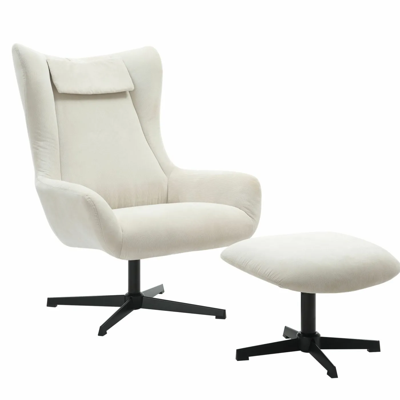 Sessel mit Hocker 367827