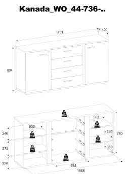 Sideboard KANADA
