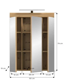 Spiegelschrank SEWULA