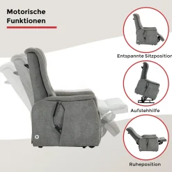 TV-Sessel mit Mobilitätsfunktion PARMA 2