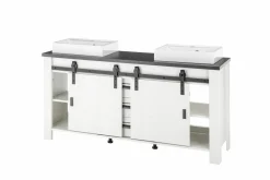 Unterschrank mit Doppelwaschbecken SHERWOOD