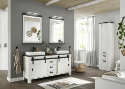 Unterschrank mit Doppelwaschbecken SHERWOOD