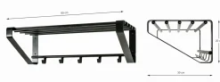 Wandgarderobe Falko