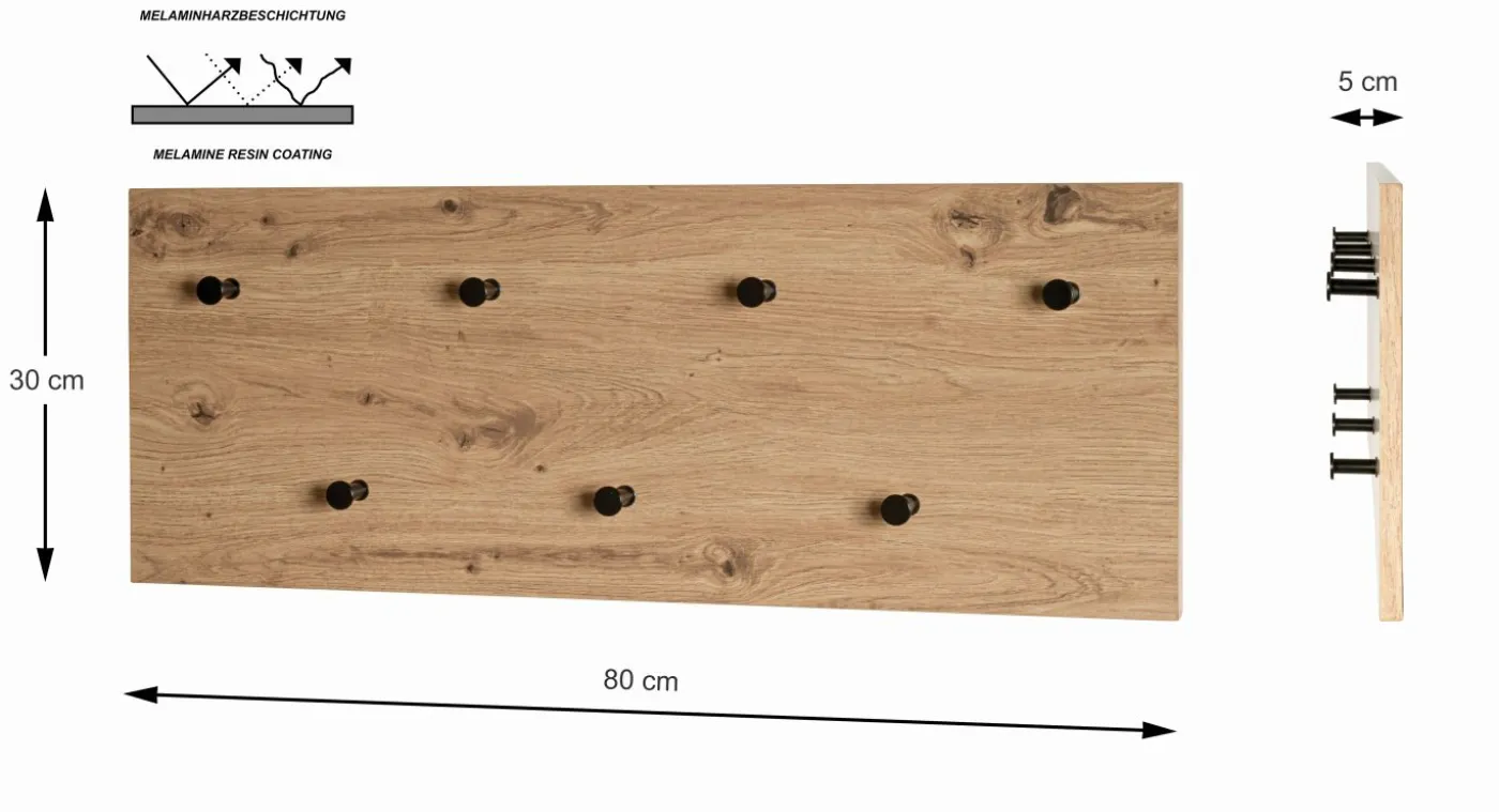 Wandgarderobe PARMA 3