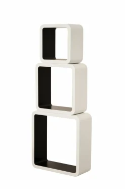 Wandregale im 3er-Set CUBO