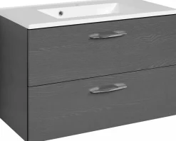 Waschbeckenunterschrank 80 mit Mineralgussbecken PORTOFINO