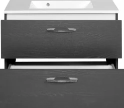 Waschbeckenunterschrank 80 mit Mineralgussbecken PORTOFINO