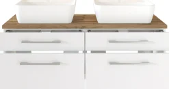 Waschbeckenunterschrank 120 mit Aufsatzbecken DAVOS