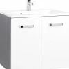 Waschbeckenunterschrank 60 mit Mineralgussbecken BOLOGNA