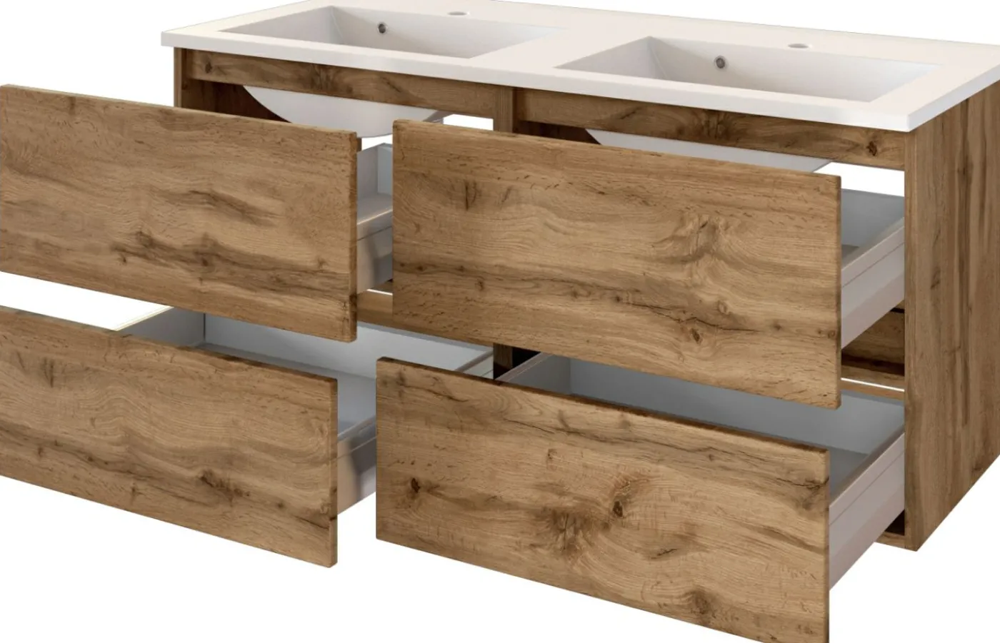 Waschbeckenunterschrank 120 mit Waschtisch BAABE