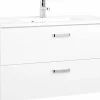Waschbeckenunterschrank 90 mit Mineralgussbecken BOLOGNA