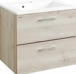 Waschbeckenunterschrank 60 mit Mineralgussbecken PORTOFINO