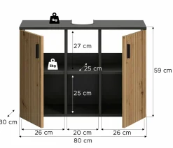 Waschbeckenunterschrank MONE