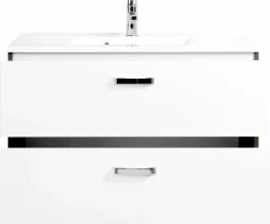 Waschbeckenunterschrank 90 mit Mineralgussbecken BOLOGNA