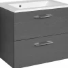 Waschbeckenunterschrank 60 mit Mineralgussbecken PORTOFINO