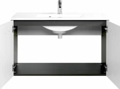 Waschbeckenunterschrank 90 mit Mineralgussbecken BOLOGNA