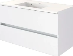Waschbeckenunterschrank 100 mit Waschtisch BAABE
