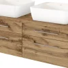 Waschbeckenunterschrank 120 mit Aufsatzbecken DAVOS