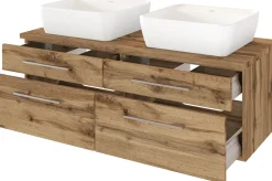Waschbeckenunterschrank 120 mit Aufsatzbecken DAVOS