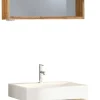 Waschbeckenunterschrank 60 mit Spiegelpaneel DAVOS