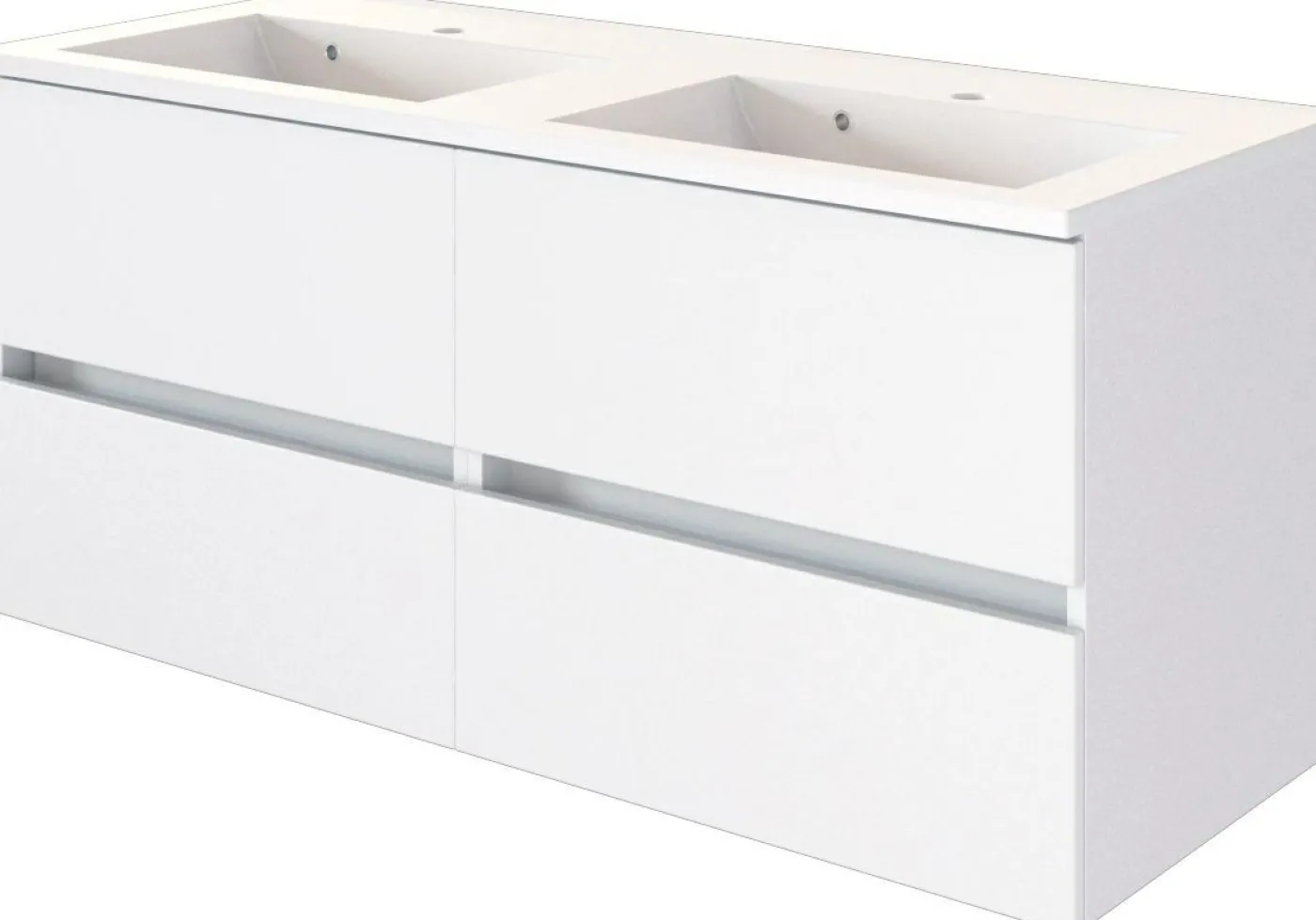 Waschbeckenunterschrank 120 mit Waschtisch BAABE