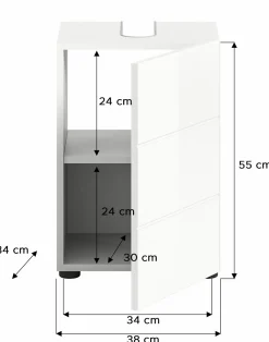 Waschbeckenunterschrank AMBO