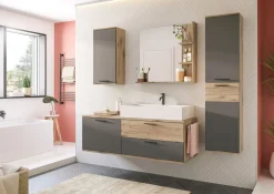 Waschbeckenunterschrank mit Waschbecken AGARO