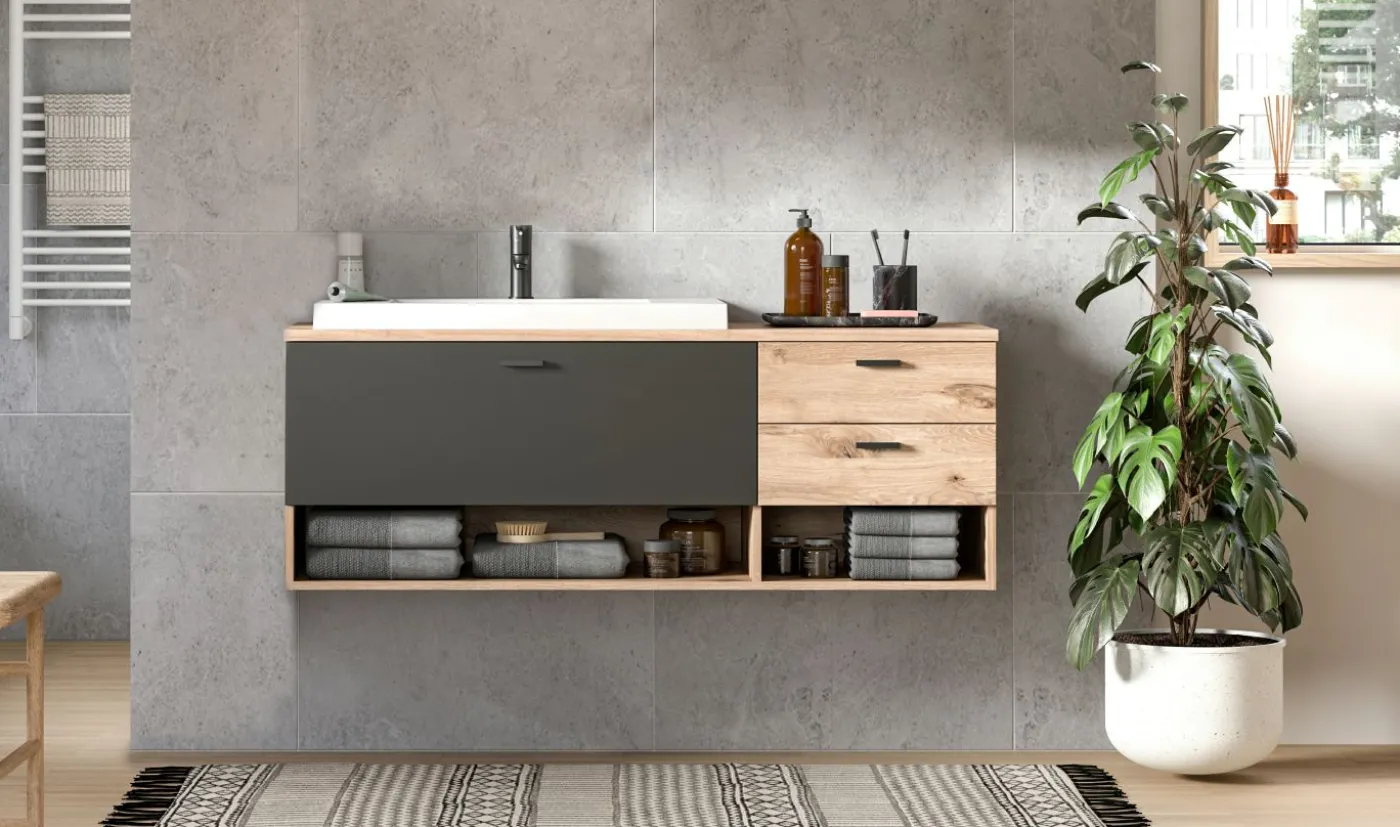 Waschbeckenunterschrank mit Waschbecken METU