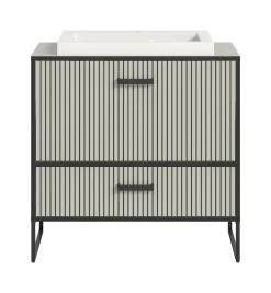 Waschbeckenunterschrank mit Waschbecken BAGNO