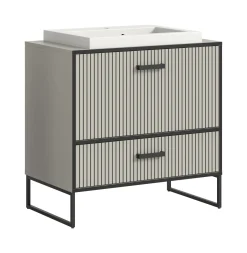 Waschbeckenunterschrank mit Waschbecken BAGNO
