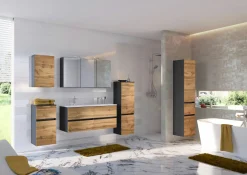 Waschbeckenunterschrank mit Doppelwaschbecken LUCCA