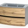 Waschbeckenunterschrank mit Waschbecken KOPENHAGEN