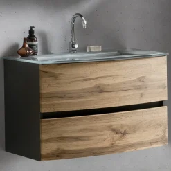 Waschbeckenunterschrank mit Waschbecken KOPENHAGEN