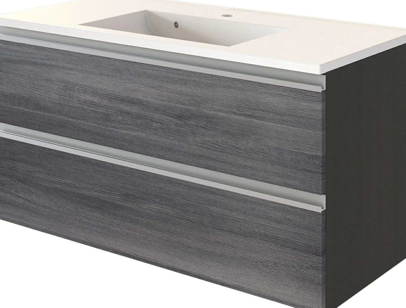 Waschbeckenunterschrank mit Waschbecken 100 AREZZO