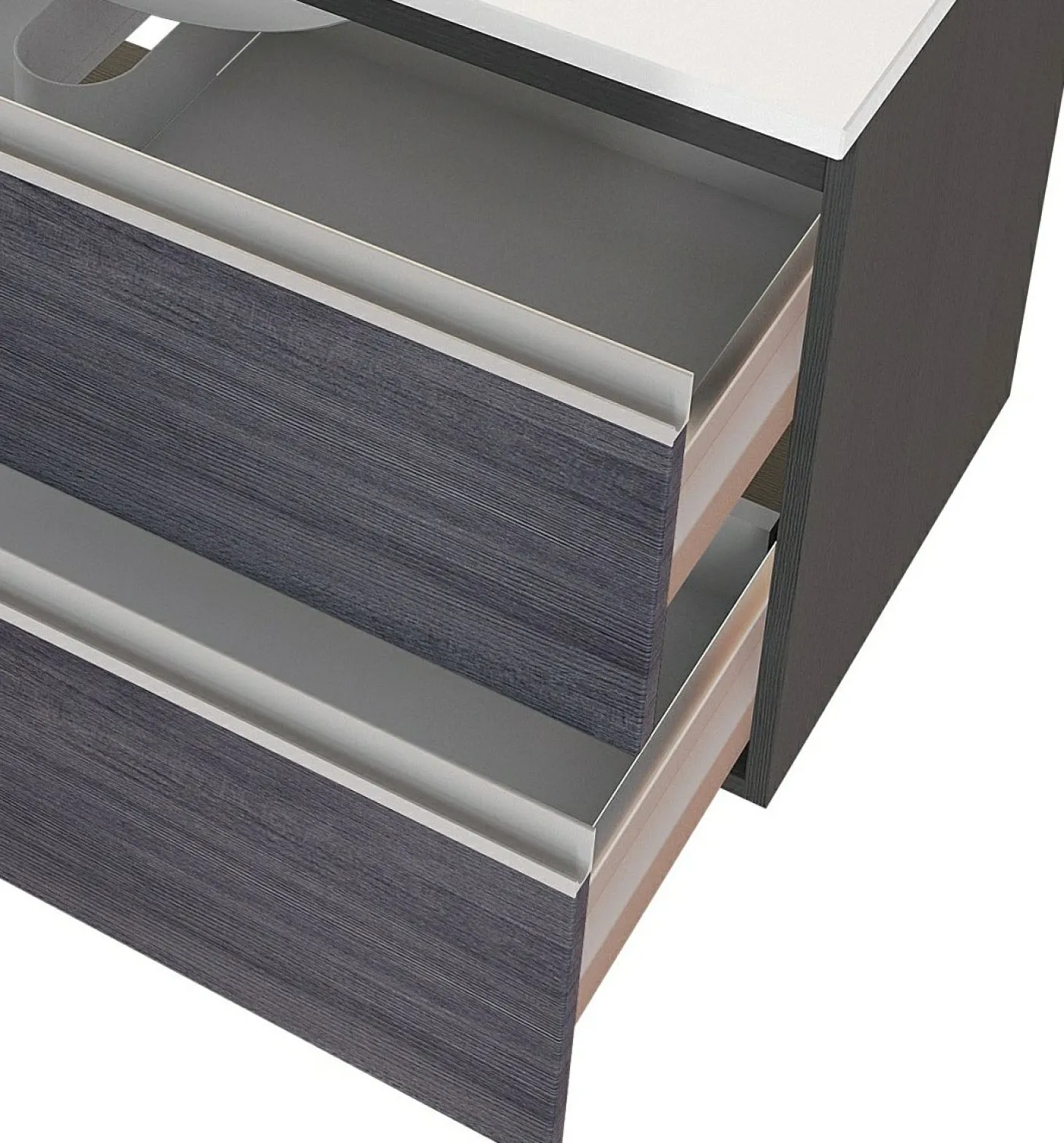 Waschbeckenunterschrank mit Waschbecken 100 AREZZO