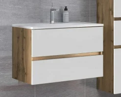 Waschbeckenunterschrank mit Waschbecken LUCCA