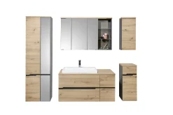 Waschbeckenunterschrank mit Waschbecken MEMPHIS