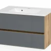 Waschbeckenunterschrank mit Waschbecken HELSINKI