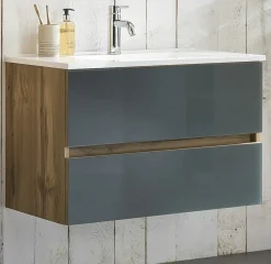 Waschbeckenunterschrank mit Waschbecken HELSINKI